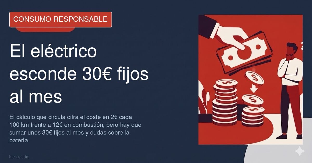 Surtidor de gasolina junto a un punto de recarga eléctrica en una estación de servicio