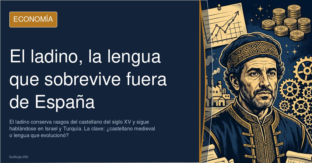 Manuscrito antiguo junto a un mapa del Mediterráneo oriental en ilustración editorial sobre el ladino o sefardí