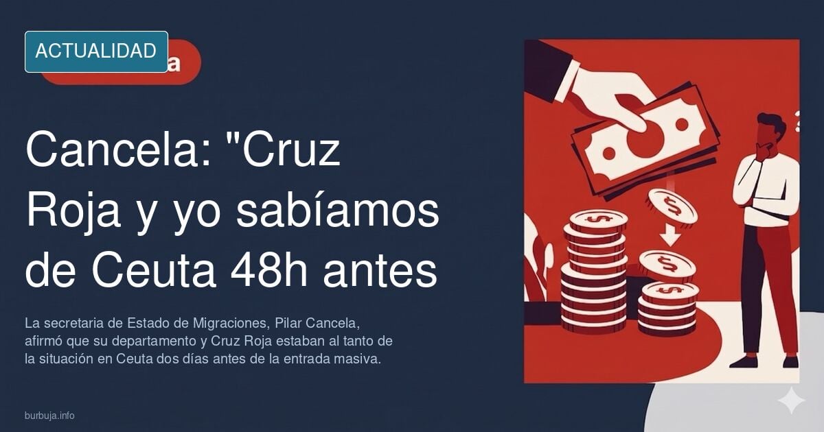 Pilar Cancela, la secretaria de Estado que conocía lo que iba a pasar en Ceuta dos días antes