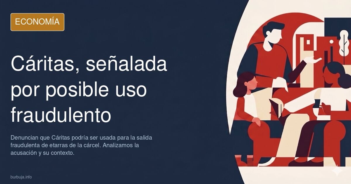 Cáritas siendo cómplice para la salida fraudulenta de etarras de la cárcel.