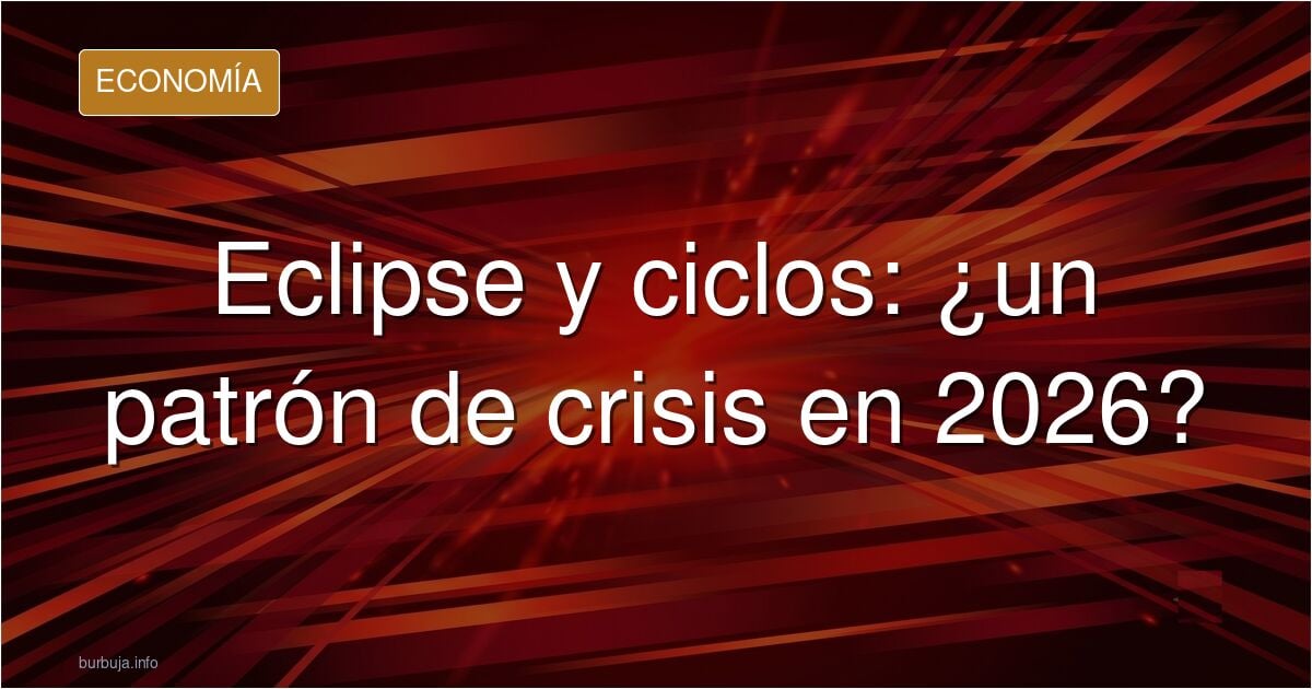 ESTAMOS A MENOS DE UN MES DE UNA DEBACLE CATASTRÓFICA