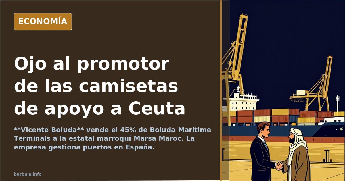 Ojo al promotor de las camisetas de apoyo a Ceuta