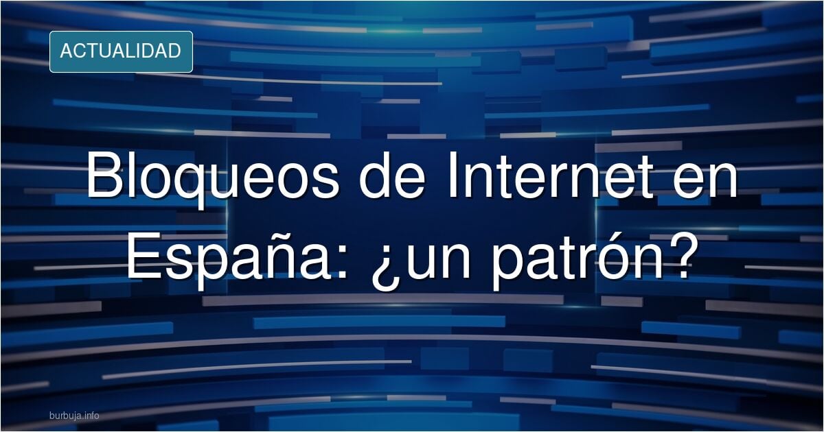 España casa vez tiene mas internet bloqueado. La derecha proge española bien calladitos siempre.