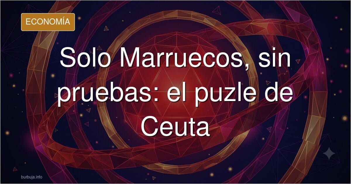 Mapa del Estrecho de Gibraltar con Ceuta y Melilla señaladas y rutas marítimas hacia la península ibérica