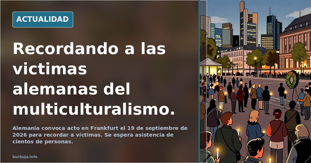 Recordando a las victimas alemanas del multiculturalismo.