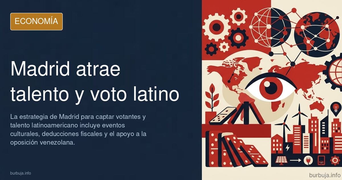 El ensanche latino de Ayuso.