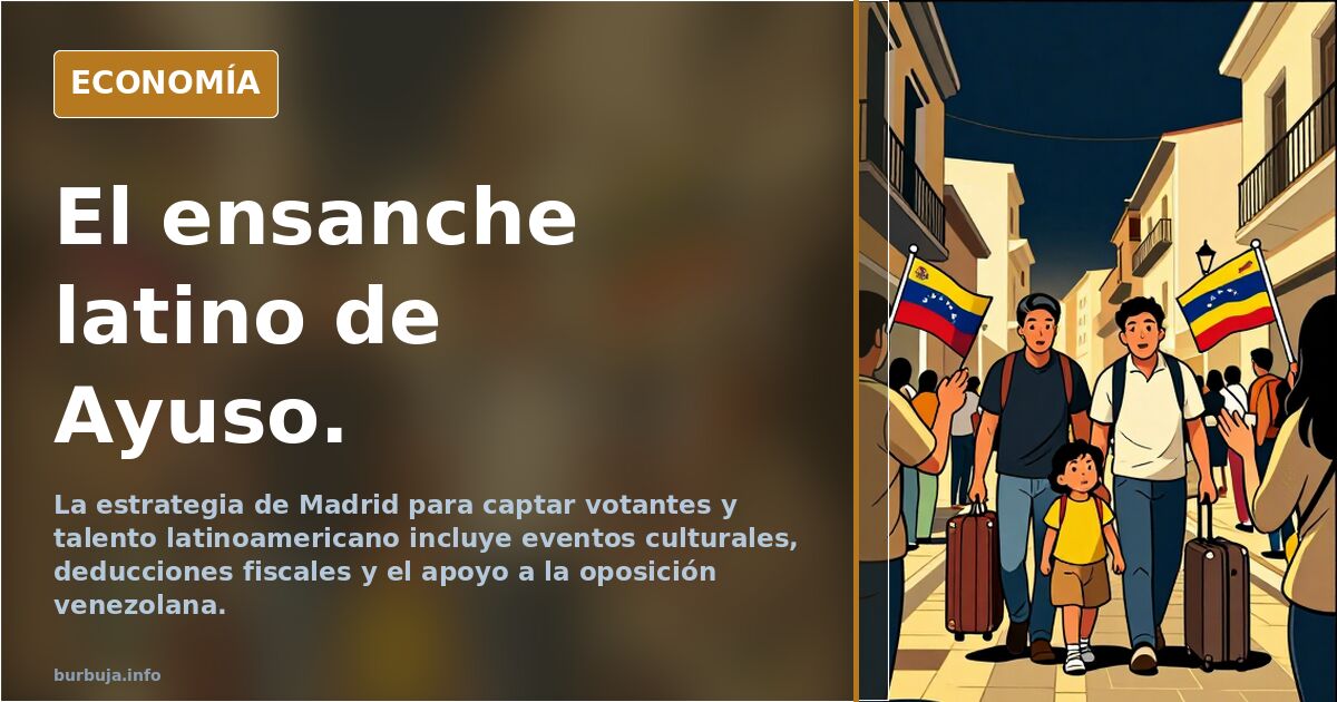 El ensanche latino de Ayuso: ¿qué está pasando en Madrid?