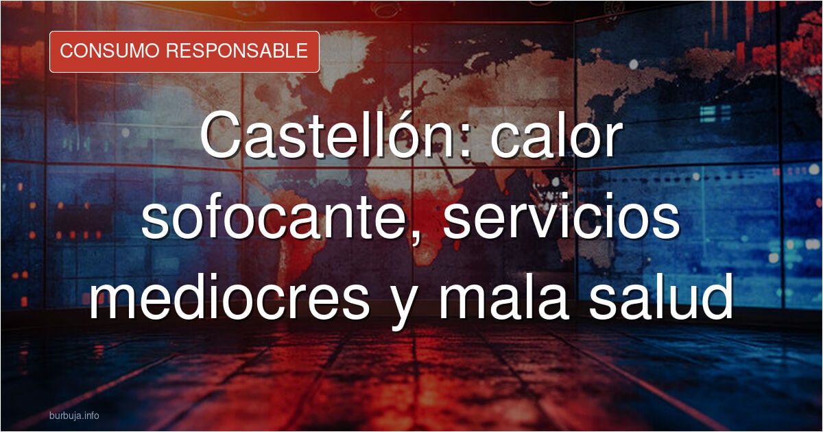 Me voy de la Comunitat Valenciana muy disgustado (provincia de castellón)