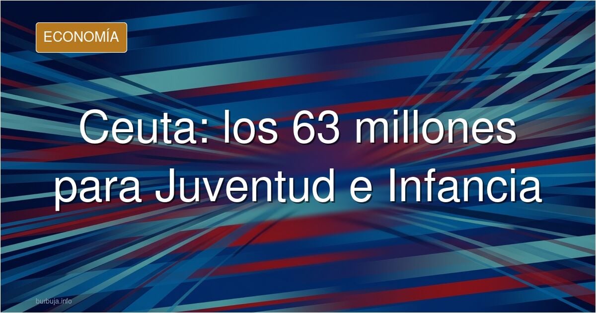 Vista de la frontera de Ceuta con gráficos de partidas presupuestarias