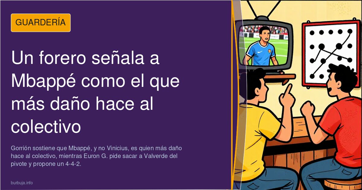 Un forero señala a Mbappé como el que más daño hace al colectivo