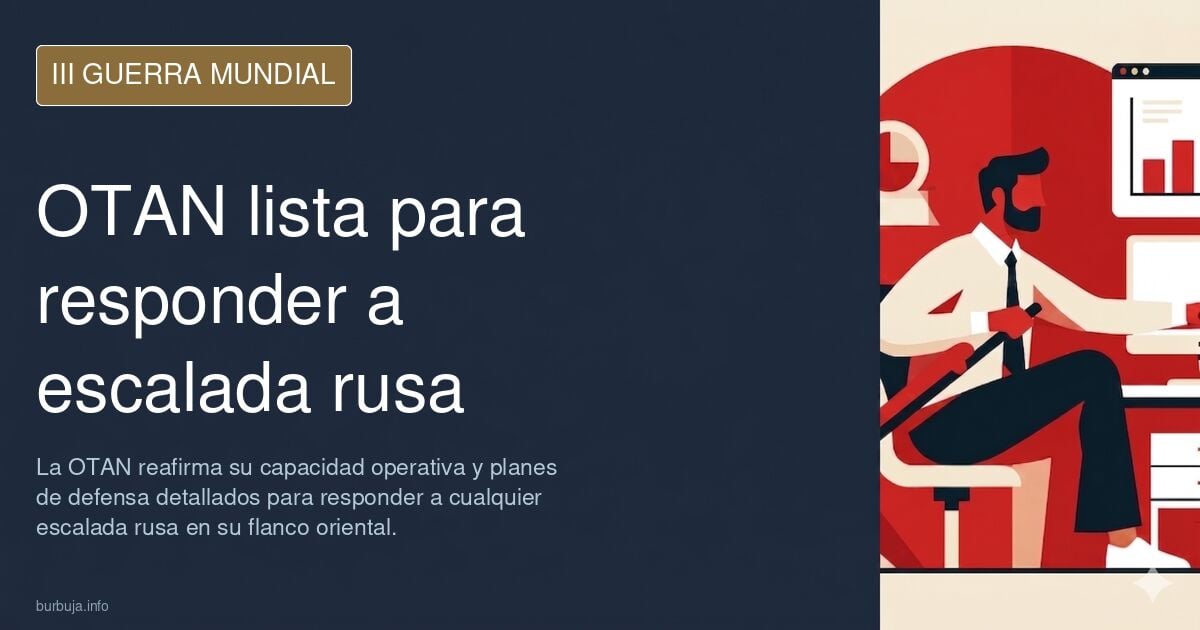 La OTAN advierte que responderá a cualquier escalada rusa.