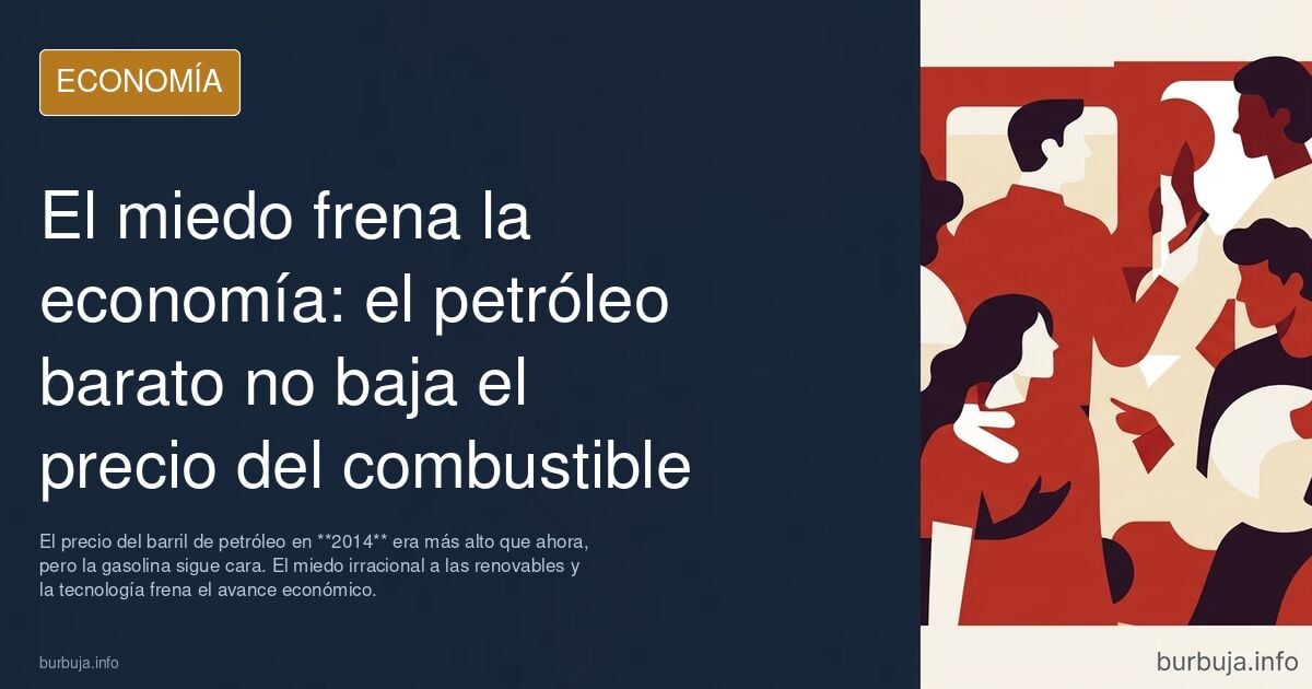 El mundo no avanza por miedos u odios irracionales.