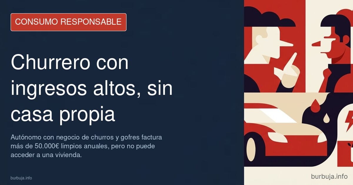 Churrero sin dinero. Toda la vida trabajando
