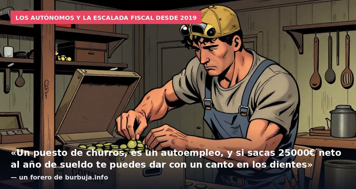 Churrero sin dinero. Toda la vida trabajando