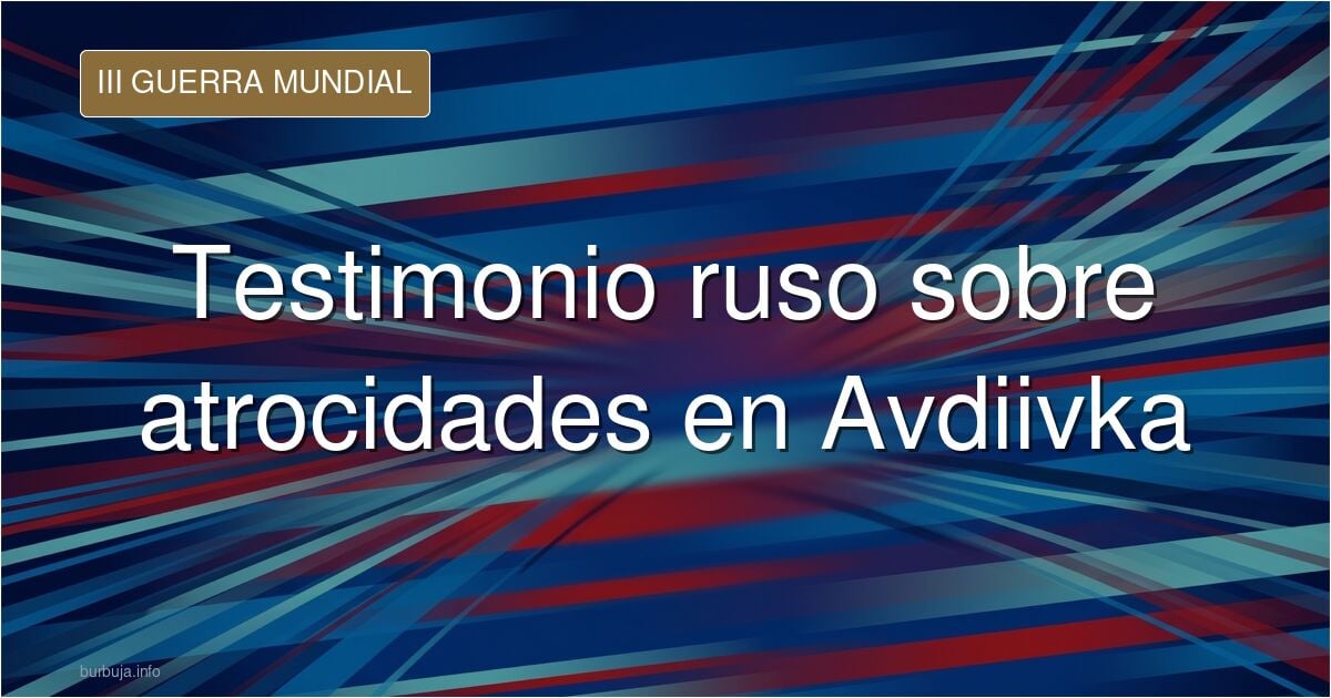 Esto son los rusos y sus frutas prorrusas: abusamos y fusilamos a las niñas
