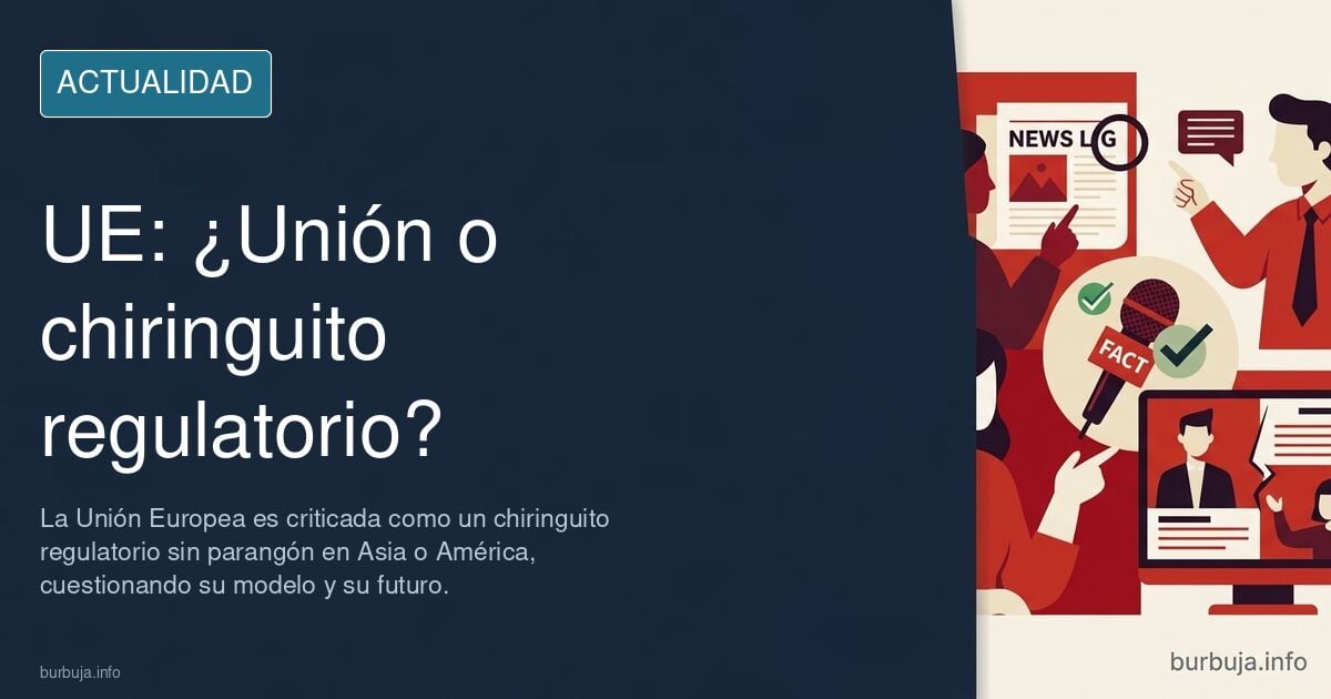 No debería existir la Unión Europea. No existe una unión asiática ni una unión americana