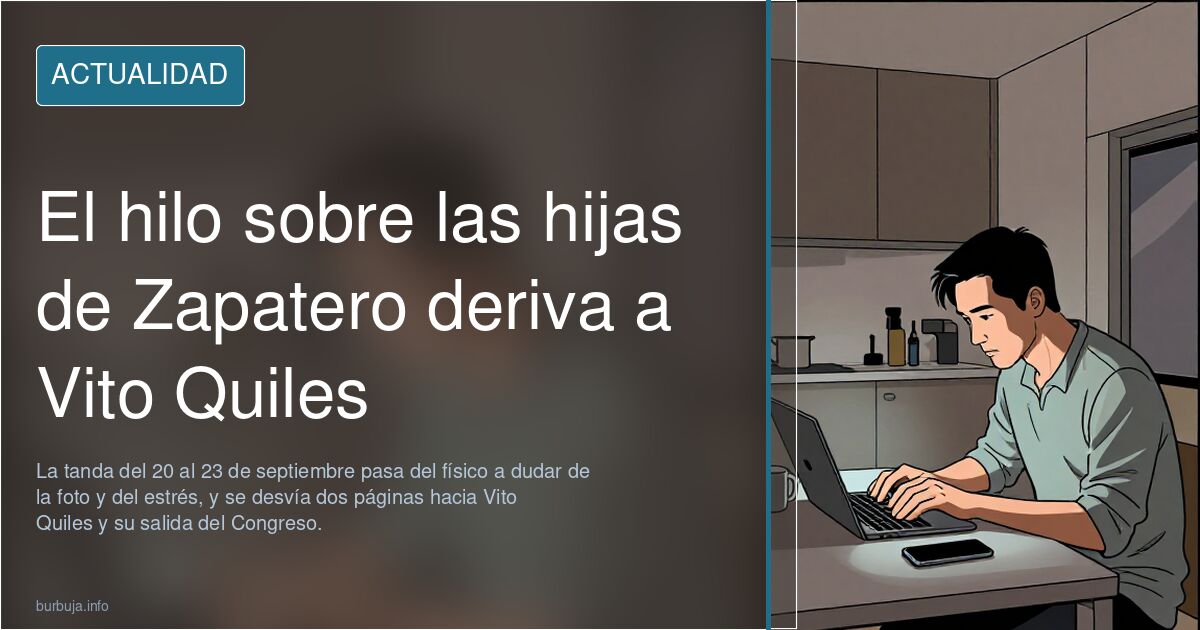 Nueva aparición de las hijas de Zapatero. Una de ellas ha podido perder más de 60 kilos de peso. La otra sigue igual...