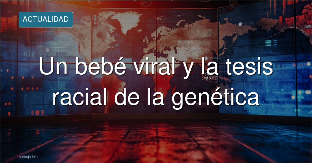 Un bebé pequeño junto a su madre en una escena doméstica, imagen que ilustra el vídeo viral analizado
