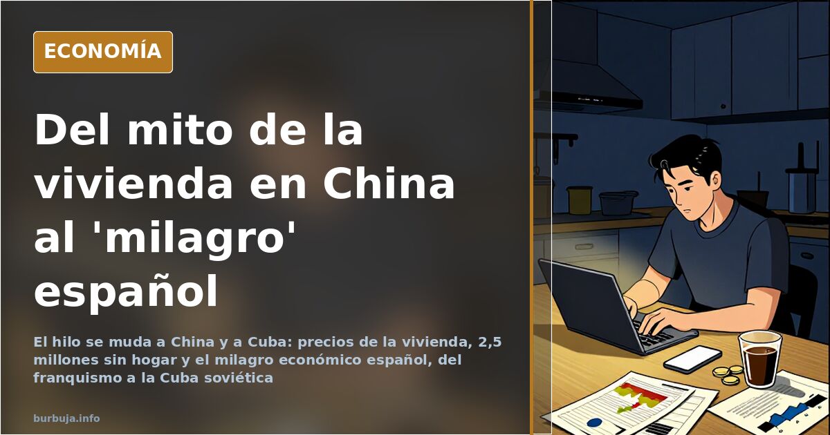 Del mito de la vivienda en China al 'milagro' español