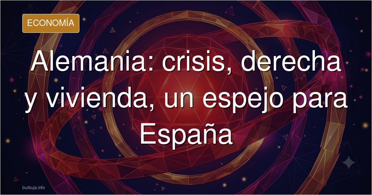 Alemania, el espejo deforme donde se mira España.
