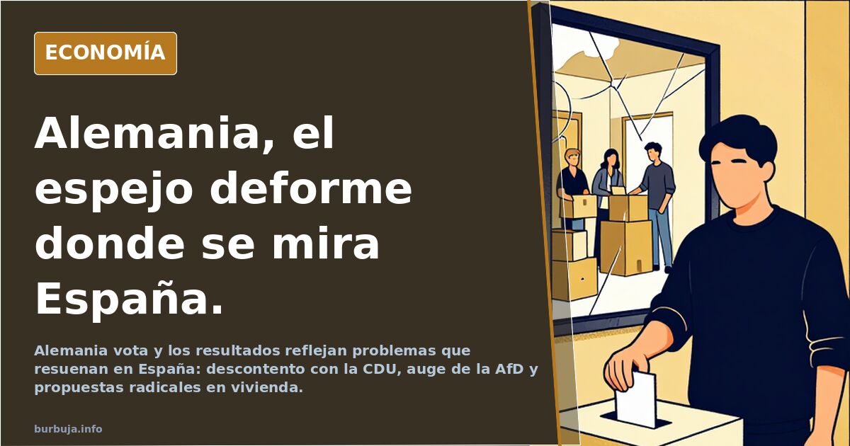 Alemania, el espejo deforme donde se mira España.