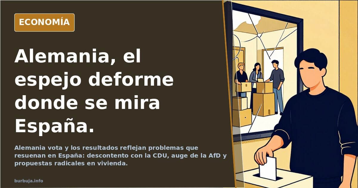 Alemania, el espejo deforme donde se mira España.