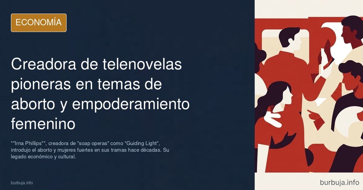 Está fue la primera muyer hace muchas décadas en hacer telenovelas donde había abortos y muyeres empoderadas. Sabes de qué etno/cultura es?