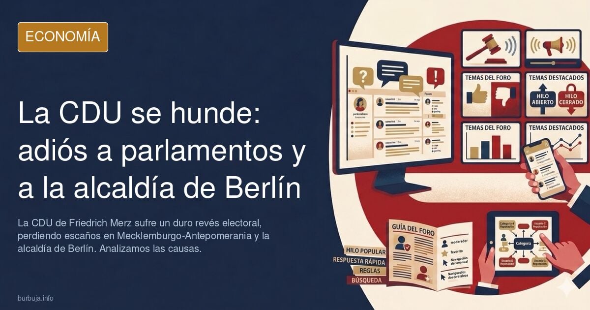 La democracia cristiana en su peor momento (cayó CIU, cayó ciudadanos y ahora la CDU)