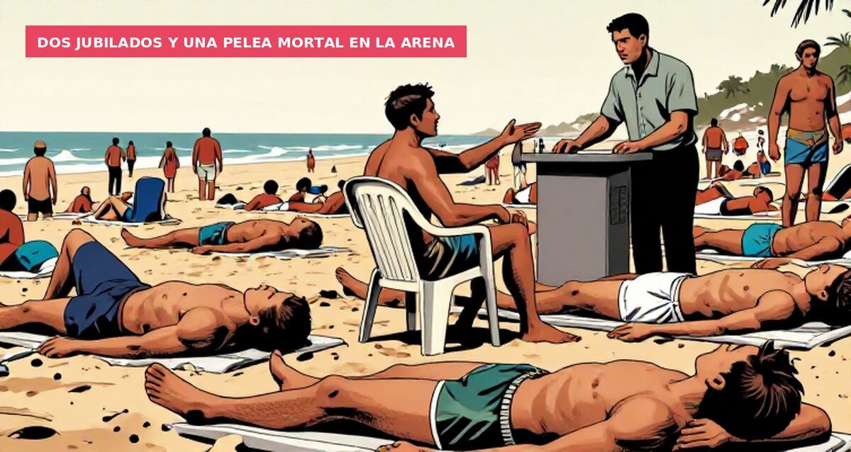 Dos jubilados y una pelea mortal en la arena