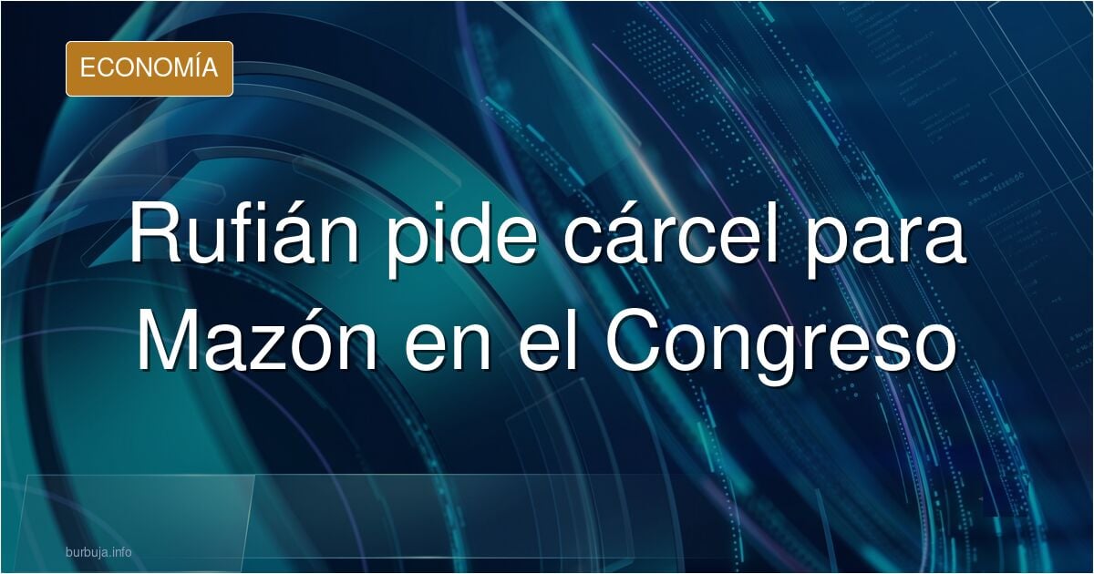 El augusto de Rufián reconoce que le joroba que los inocentes de derechas no estén en la cárcel.
