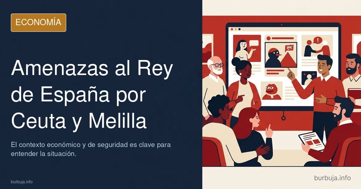 Lider jovenlandes amenaza al Rey en España = protección del Estado. Español protesta contra terroristas = detención