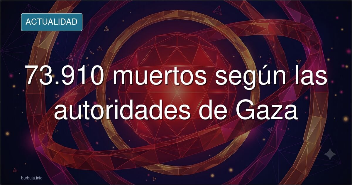 Edificios dañados y polvo en suspensión en un barrio de Gaza bajo luz natural, ilustración editorial sobre el recuento de mue