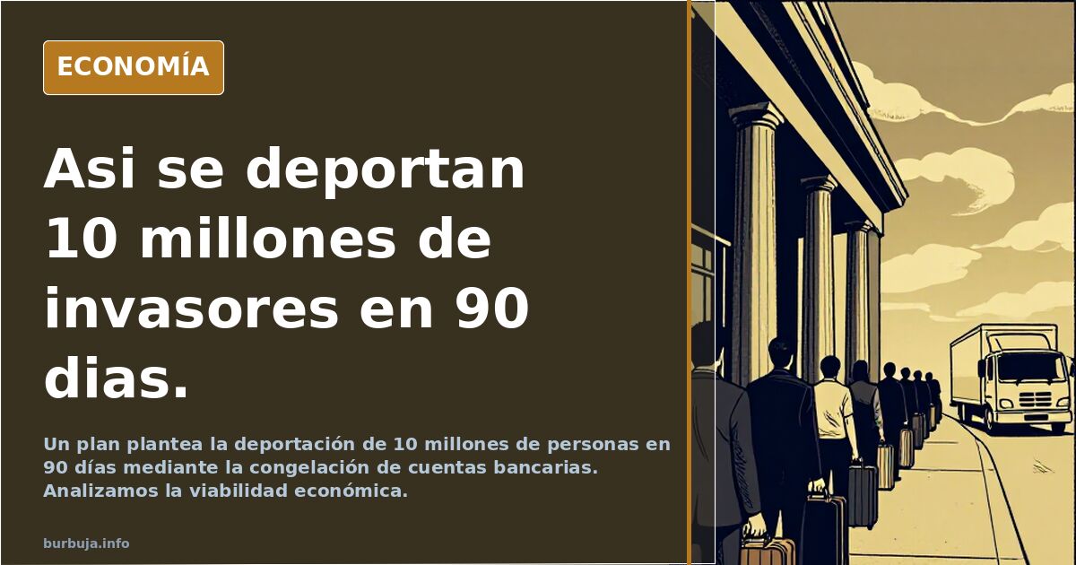 Asi se deportan 10 millones de invasores en 90 dias.