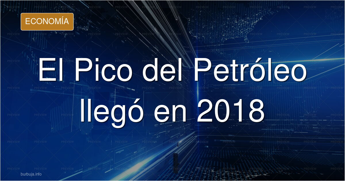 ¿El Pico de Petróleo? Bien, gracias (Artículo de Knownuthing en rankia)