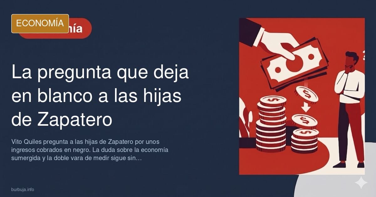 Micrófono extendido ante dos figuras jóvenes de espaldas con abrigos oscuros, con gráficos de dinero en negro y billetes al f