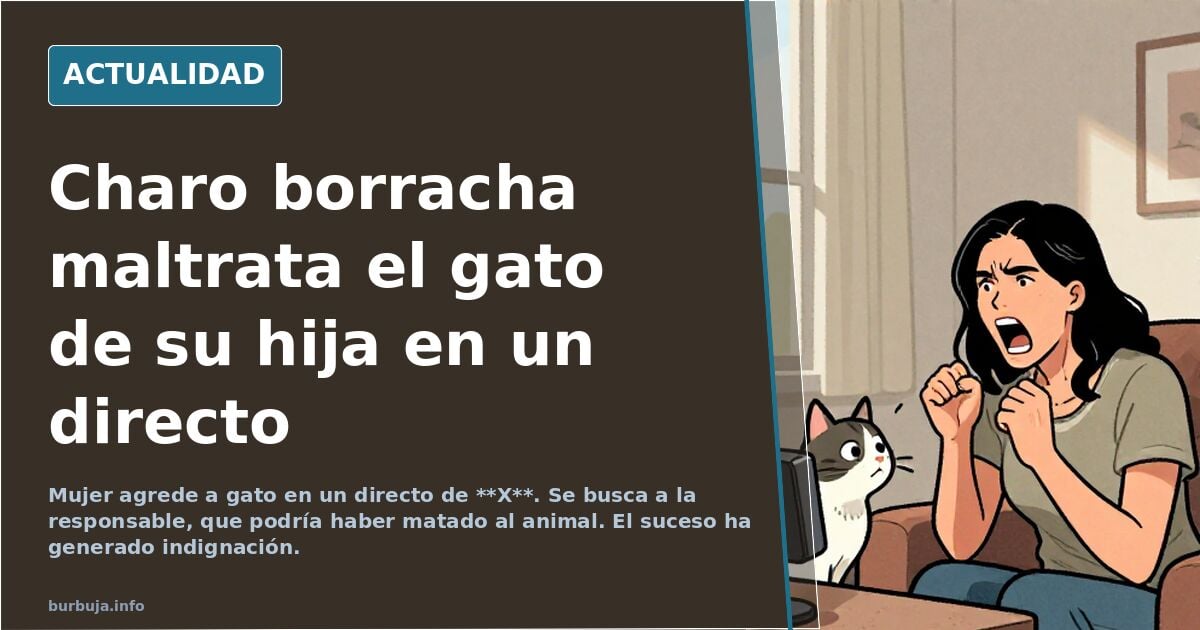 Maltrato animal en directo: el vídeo que desató la caza