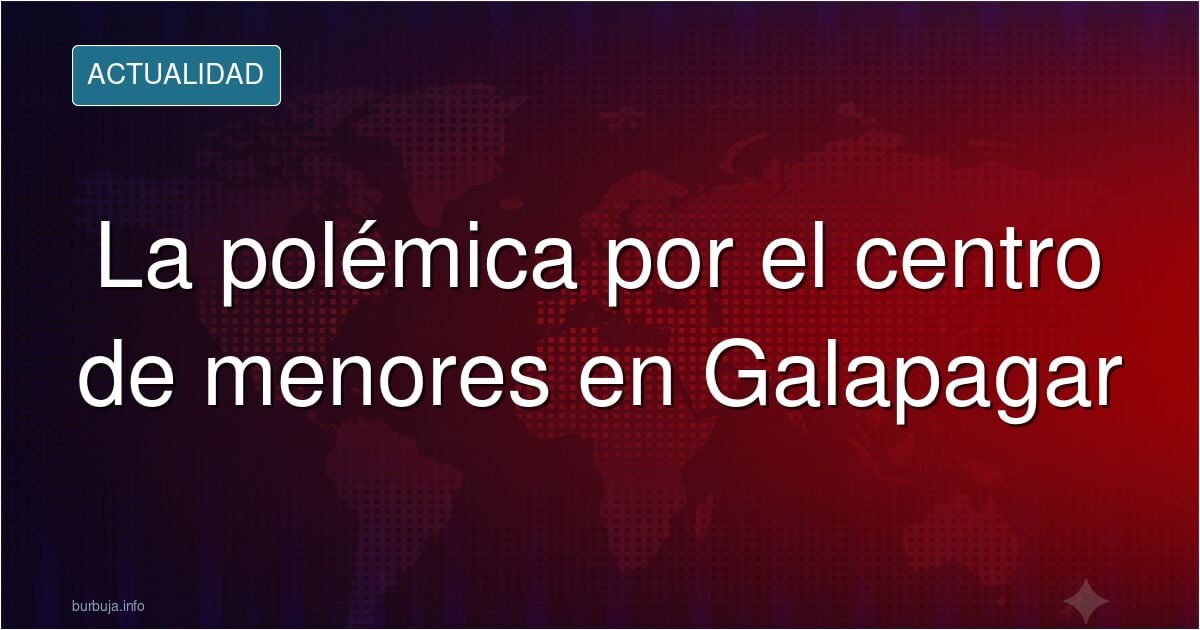 Imagen de archivo sobre la polémica del centro de menores en Galapagar