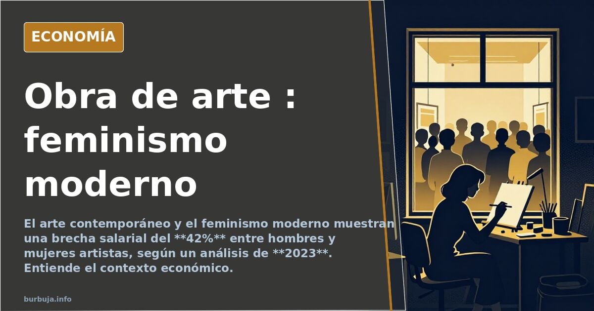 Obra de arte : feminismo moderno