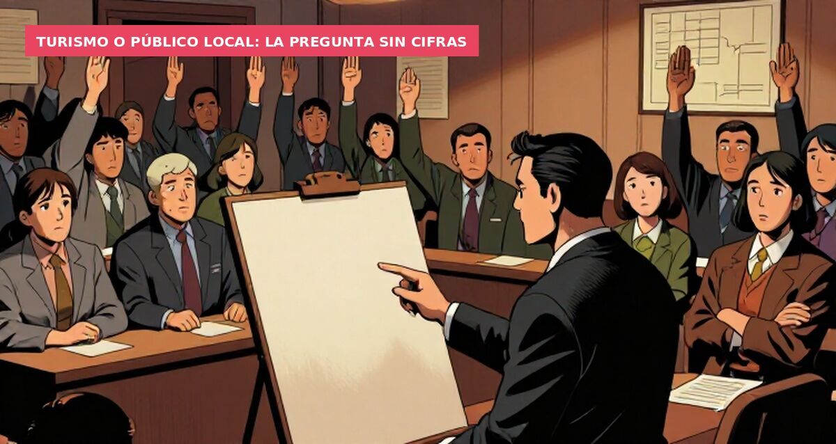 Turismo o público local: la pregunta sin cifras