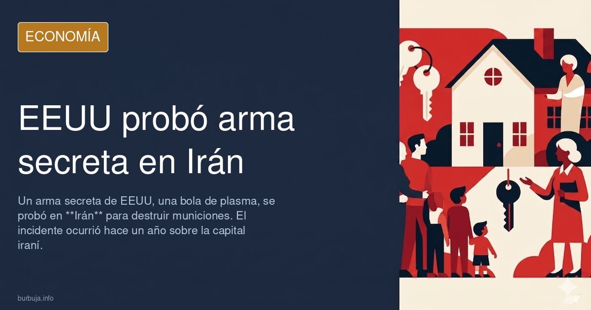 EEUU probó un arma secreta en Irán una bola de plasma que destruye las municiones que se le acercan