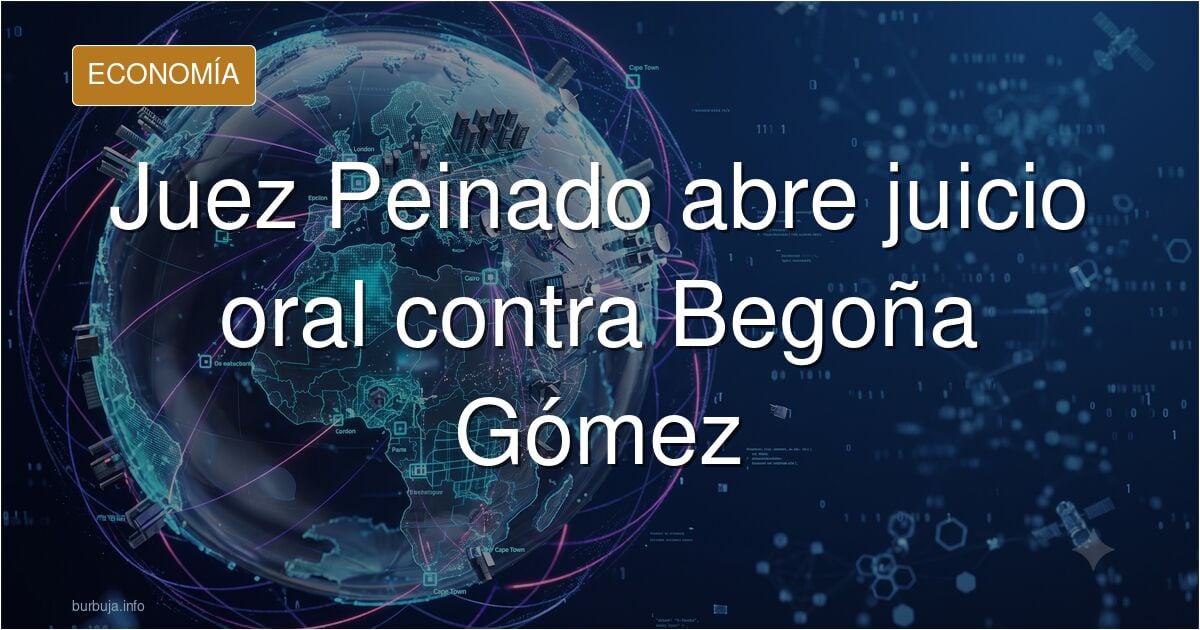 Aquí está el auto del juez Peinado contra Begoña Gómez (pinta mal)