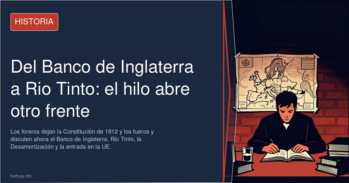 Del Banco de Inglaterra a Rio Tinto: el hilo abre otro frente