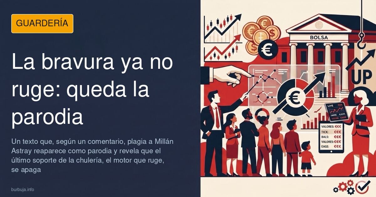 Ilustración de un coche que sale del semáforo sin rugir, con la chulería de cadena dorada y gimnasio al fondo