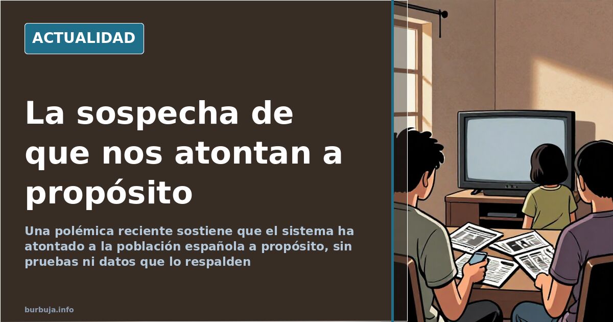 Is the System Deliberately Making Spaniards Dumber?