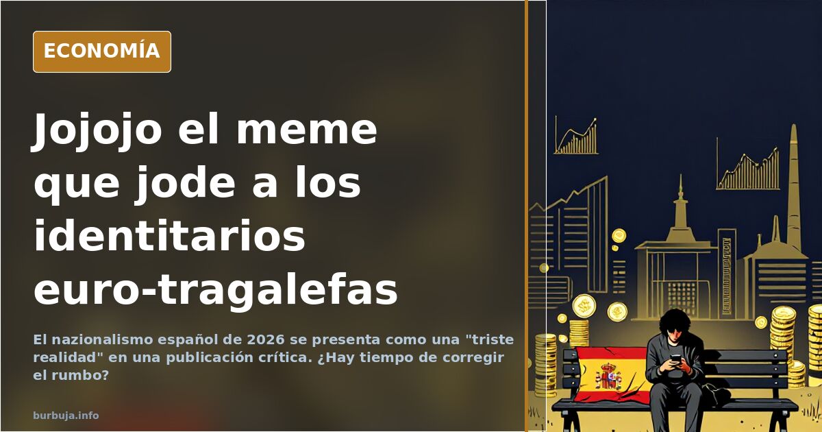 Jojojo el meme que jode a los identitarios euro-tragalefas