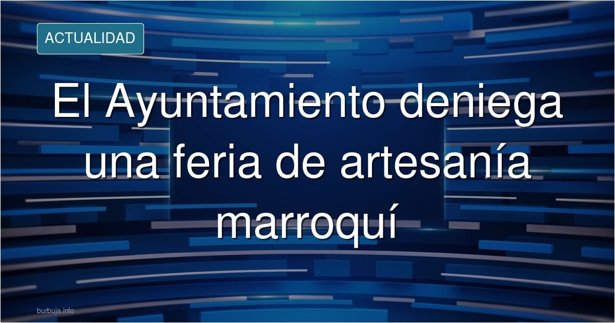 Calle del distrito Centro de Madrid donde se celebraba la feria de artesanía marroquí, con los puestos desmontados y el espac
