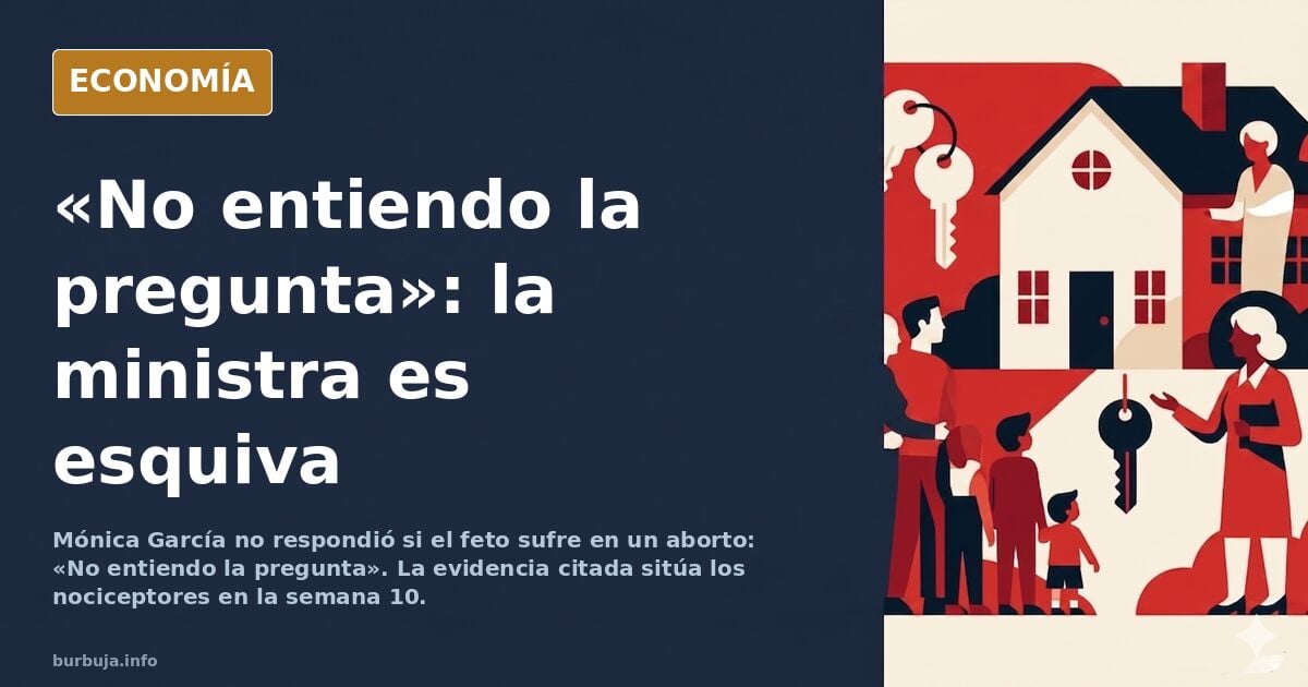 Mónica García Dodges Question on Fetal Pain During Abortion