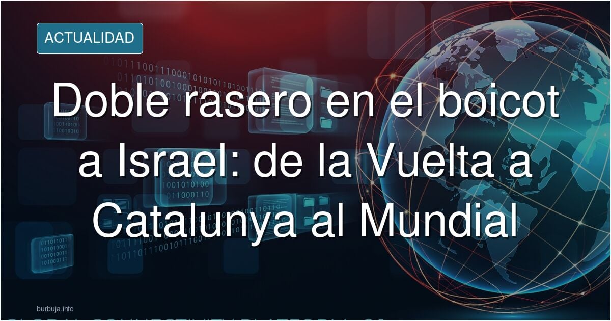 Doble moral pogre sobre Israel