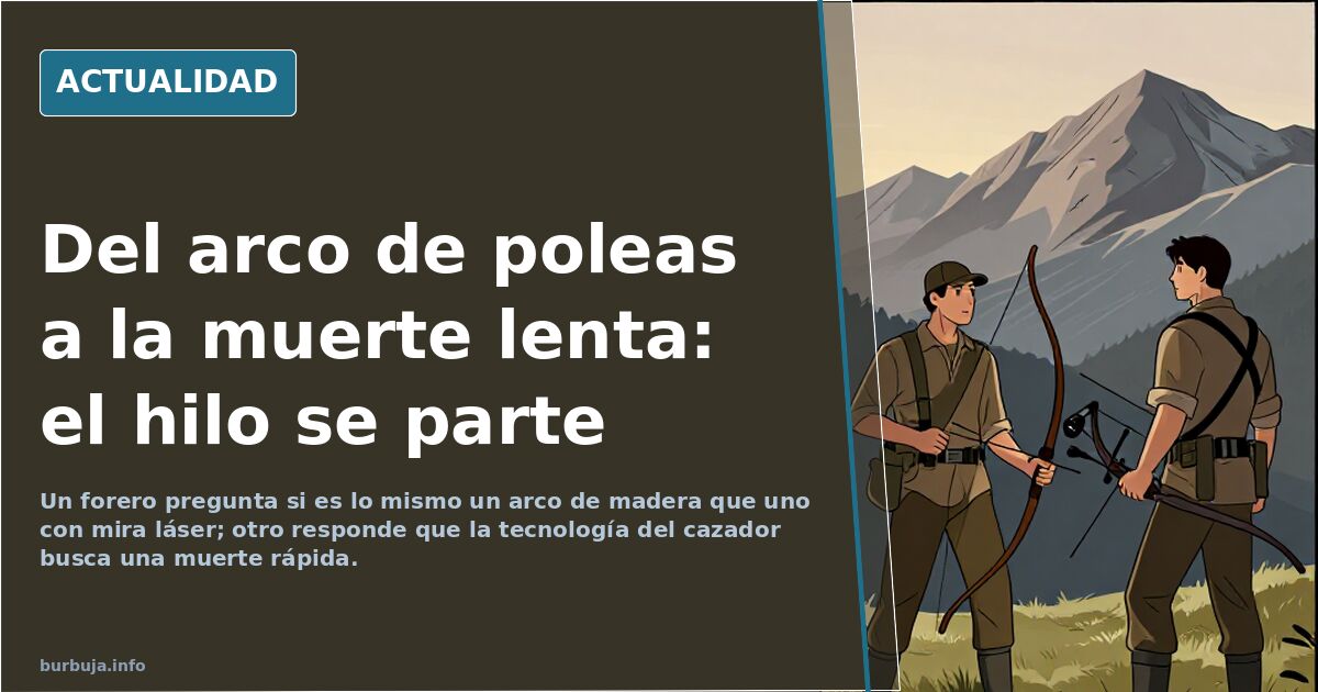Caza deportiva: control de plagas o diversión