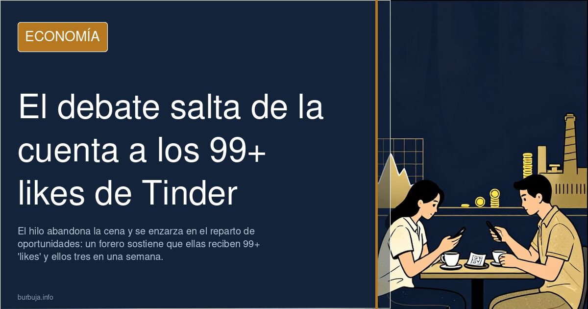 El debate salta de la cuenta a los 99+ likes de Tinder